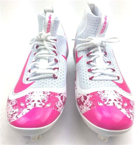 Nike Huarache 2K Filth Elite Mid Metal Baseball Cleats Size 11.5 Pink 749359-667 #Nike ...