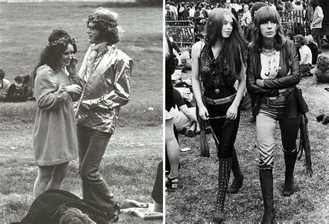 Girls From Woodstock 1969 Show The Origin Of Todays Fashion | Bored Panda