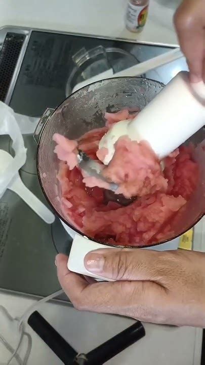 4 ingredients sorbets/watermelon sorbetes #sorbetes #watermelon #desert #icecream #easyrecipe ...