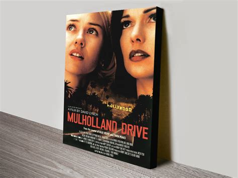 Mulholland Drive Movie Poster Print on Canvas | Wall Art for Sale Cairns