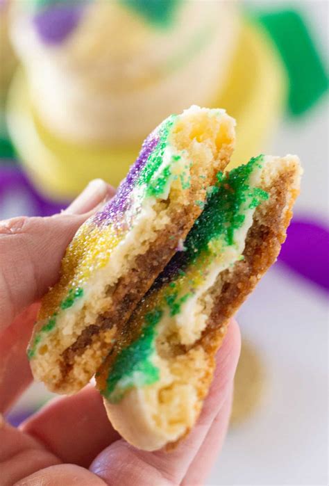 Easy Mardi Gras Cookie Recipe - Practically Homemade