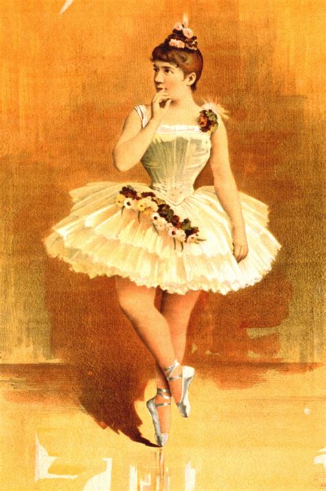 Vintage Ballerina Free Stock Photo - Public Domain Pictures
