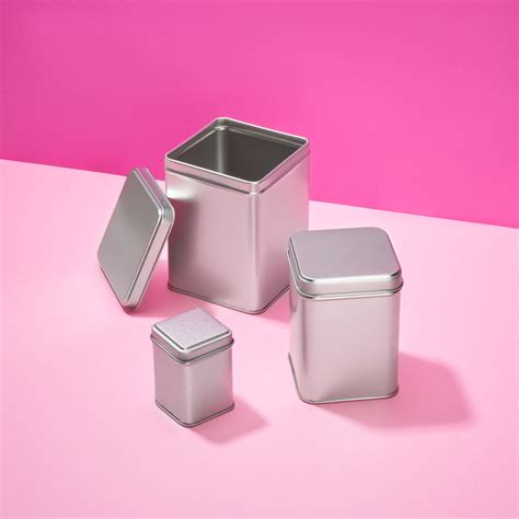 Metal Box Packaging | Candle, Food & Cosmetic Tins | Tinware Direct – Tagged "square"