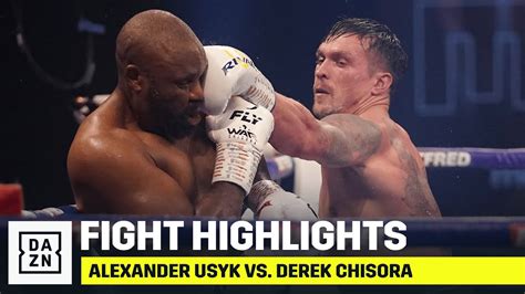 HIGHLIGHTS | Alexander Usyk vs. Derek Chisora - YouTube