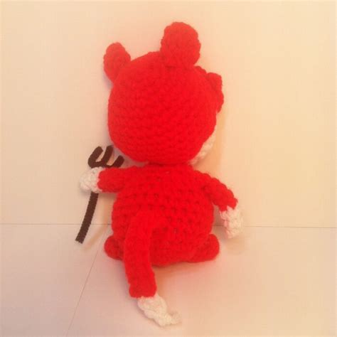 CAT - HELLO KITTY IN DEVIL COSTUME - Nana's Crochet Shoppe