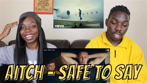 Aitch - Safe To Say - REACTION VIDEO - YouTube