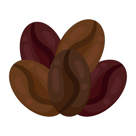 coffee grains seeds 11234297 Vector Art at Vecteezy