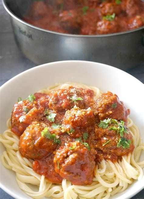 Meatballs in Tomato Sauce Dinner Recipes - My Gorgeous Recipes