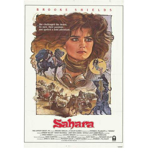 Sahara - movie POSTER (Style A) (11" x 17") (1984) - Walmart.com - Walmart.com