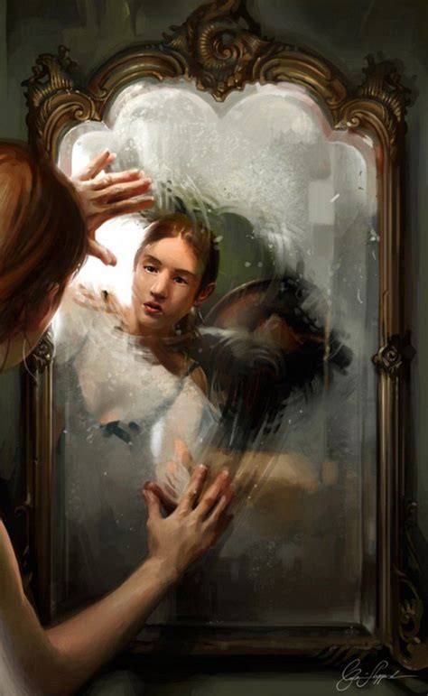 In The Mirror - Illustrations by Cynthia Sheppard