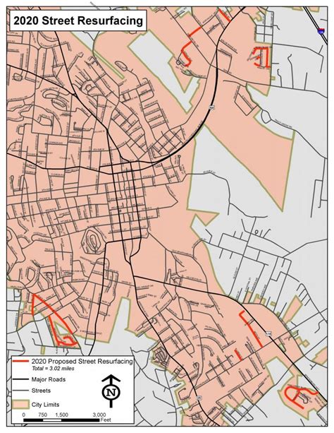 Street Maintenance and Resurfacing 2020 | City of Hendersonville, NC | Official Website