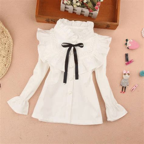 Girls White Blouse, White Girls, School Uniform Girls, Girls Uniforms, School Girl, Kids Outfits ...