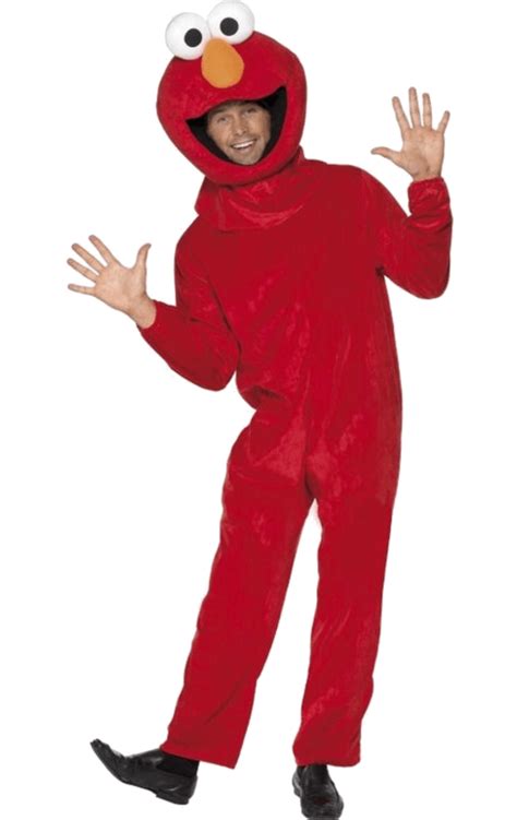 Adult Official Elmo Costume | Joke.co.uk