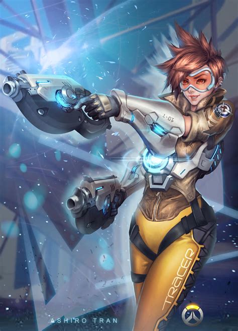 Fan art Tracer - Overwatch by AshiroK-on on DeviantArt