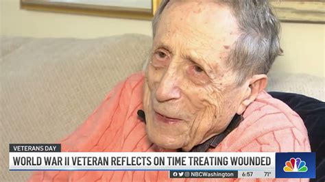 World War II Veteran Reflects On Treating Wounded | NBC4 Washington