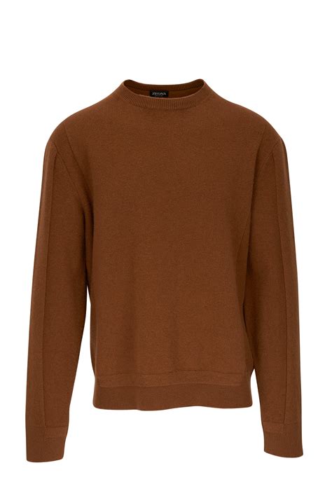 Zegna - Vicuna Wool & Cashmere Crewneck Sweater