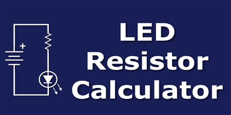 Single LED resistor calculator tw - The Engineering Mindset