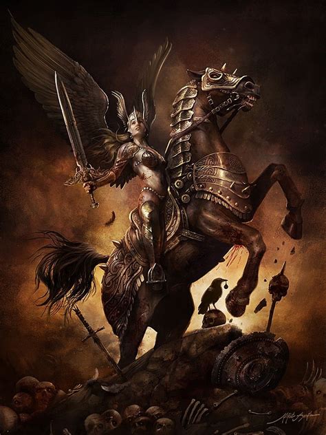 Valkyrie | Fantasy art, Art, Fantasy artwork