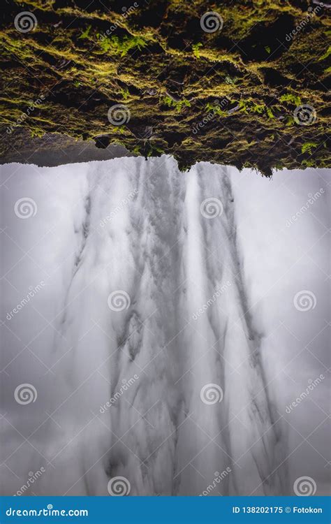 Seljalandsfoss in Iceland stock image. Image of waterfall - 138202175