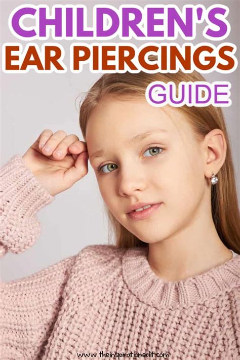 Ear Piercing for Kids: A Detailed Guide · The Inspiration Edit