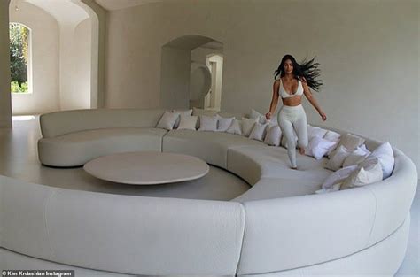 Inside Kim Kardashian's minimalist mansion with Kanye West | Kardashian home, Kim house ...