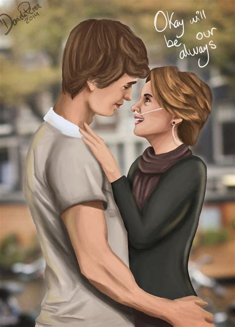 Augustus and Hazel by Danieh on deviantART | Fault in the stars, The ...