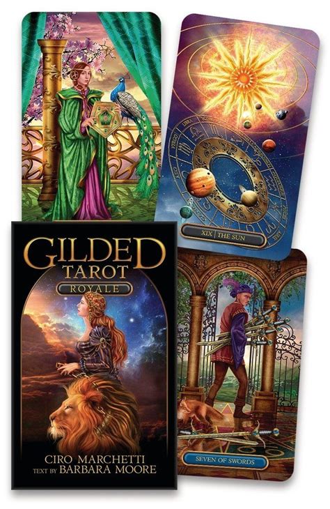 Gilded Tarot Royale Deck | Mysite in 2020 | Unique tarot decks, Tarot cards decks beautiful, Tarot