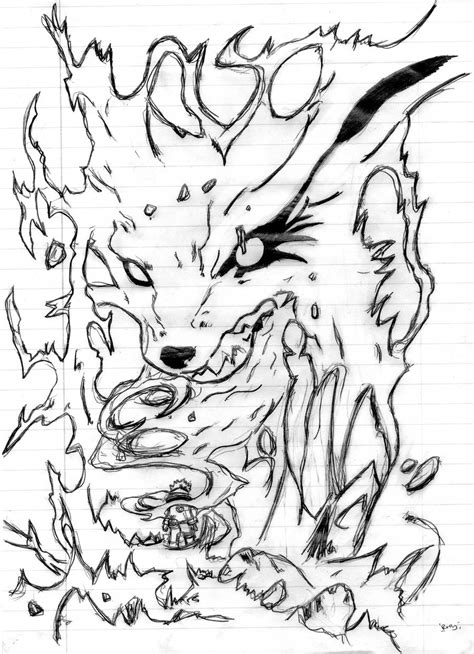 Naruto fox by Cheese132 on DeviantArt