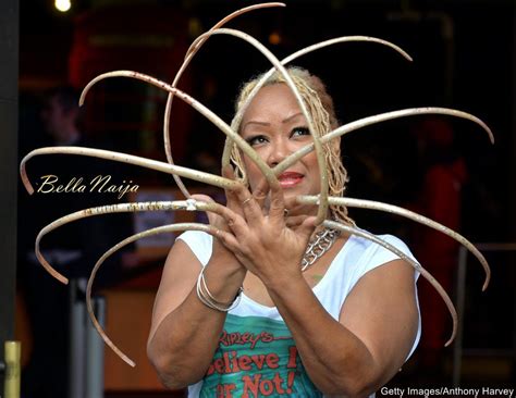 This Woman's 23-Inch Fingernails Made ‘Ripley's Believe It Or Not’ Book - BellaNaija