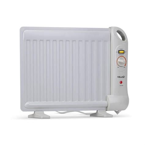 NewAir 400-Watt Oil-filled Radiant Flat Panel Electric Space Heater in the Electric Space ...