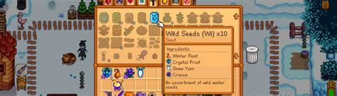 Winter Foraging Guidance | Stardew Valley - UPFIVEDOWN