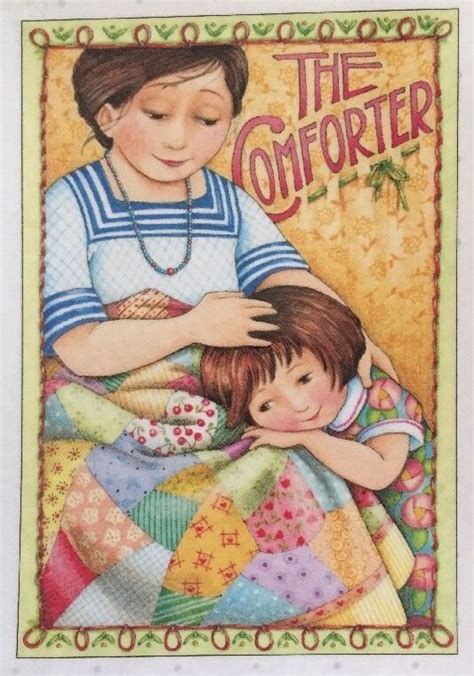 Handmade Fridge Magnet-Mary Engelbreit Artwork-The Comforter Make Your Own Card, Eclectic Art ...