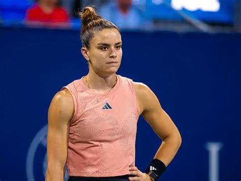 "She is finished, retire for good" - Maria Sakkari crashes out in the first round at the US Open ...