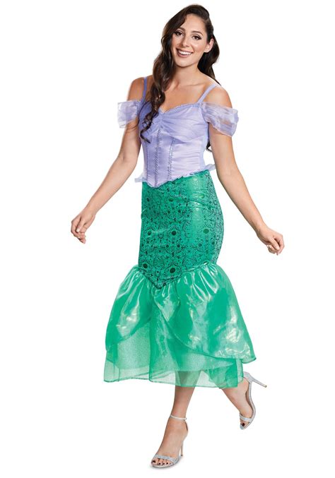 Deluxe Ariel Costume Adult The Little Mermaid | Little Mermaid Costumes ...