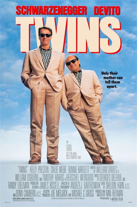 Twins (1988) - Posters — The Movie Database (TMDB)