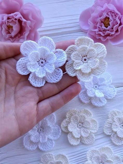 Crochet Puff Flower, Crochet Flowers Easy, Crochet Flowers Free Pattern, Crochet Flower Tutorial ...