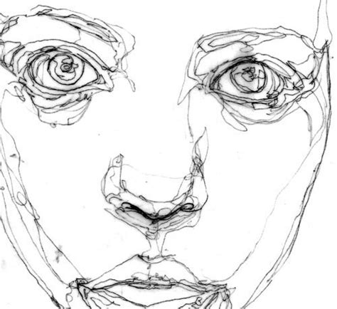 Contour Face Drawing at GetDrawings | Free download