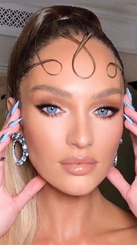 Candice Met Gala 2019 makeup | Candice swanepoel makeup, Red carpet ...