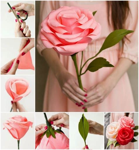 DIY Giant Crepe Paper Roses Pictures, Photos, and Images for Facebook, Tumblr, Pinterest, and ...