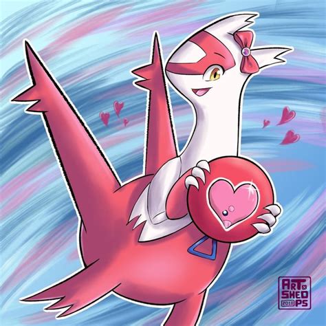 Sticker Latias by sheo534.deviantart.com on @DeviantArt | Pokemon ...