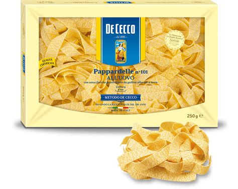 De Cecco Pappardelle Egg Pasta n101 250g – Col'tempo