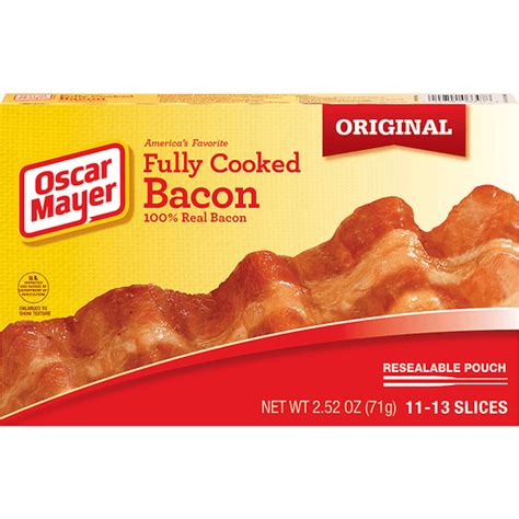 Oscar Mayer Fully Cooked Bacon | Bacon | D'Agostino