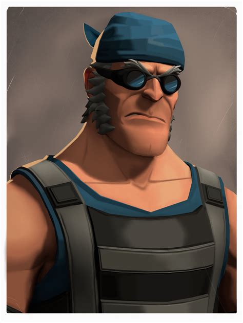 This looks like official heavy classic artwork : r/tf2