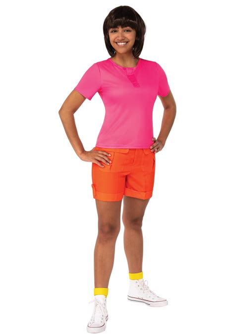 Dora the Explorer Dora Deluxe Costume for Adults – Kids Halloween Costumes