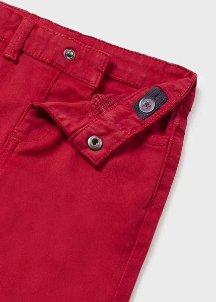 Baby Red Slim Fit Baby Pants | The Red Wagon