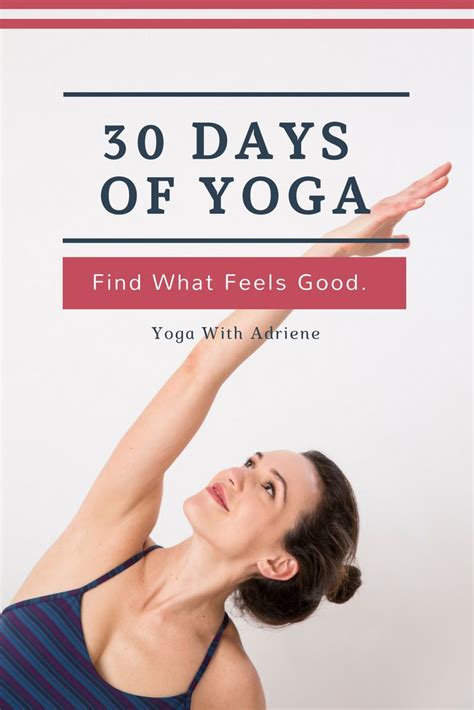 30 Days of Yoga | Yoga With Adriene | 30 day yoga, Yoga with adriene ...