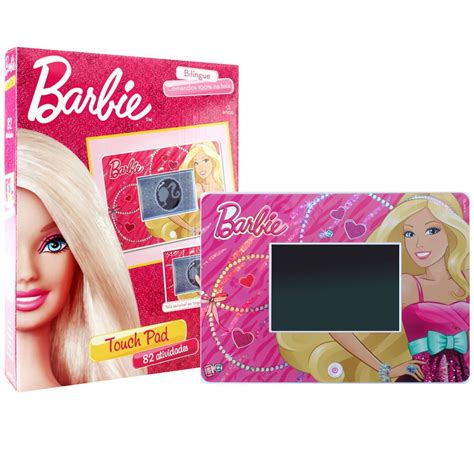 Tablet Barbie Candide Touch Pad 1830 com 82 Atividades – Pink ...