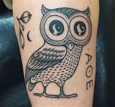 10+ Athena Owl Tattoo Designs and Ideas | PetPress | Athena tattoo, Owl ...