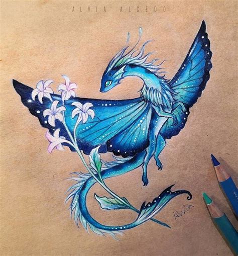 Dragons and Other Fantasy Creature Drawings | Cute dragon drawing, Creature drawings, Dragon drawing