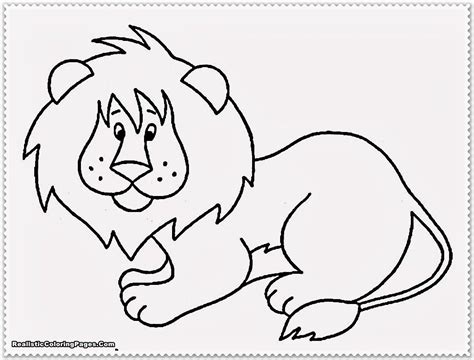 Free Cute Lion Coloring Page, Download Free Cute Lion Coloring Page png images, Free ClipArts on ...